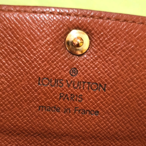 VINTAGE Louis Vuitton Monogram Key Holder Made in France
